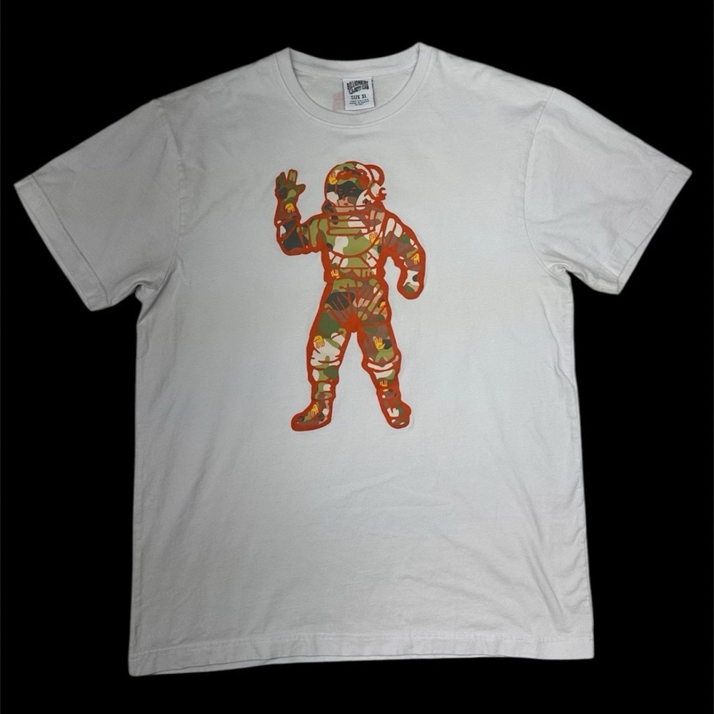 Billionaire Boys Club BB Crystal Astro T-Shirt Sz XL White Color  Moon Man Rare
